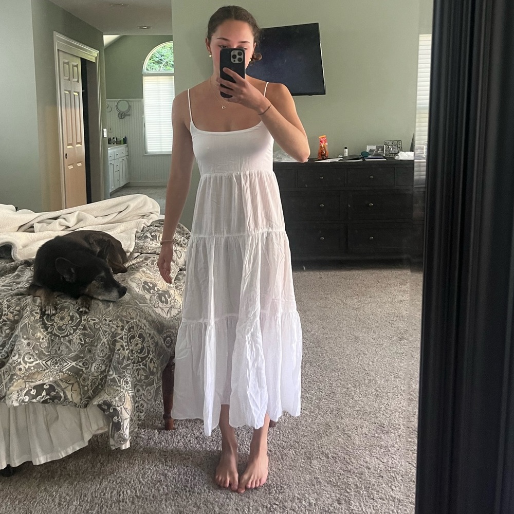 White sundress